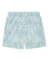 Frescobol Carioca Badeshorts im Surferstil Seascape Green