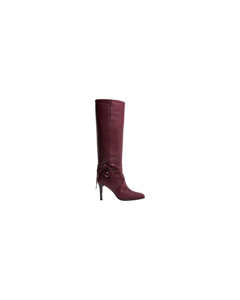 Isabel Marant Stiefel Analui Burgundy