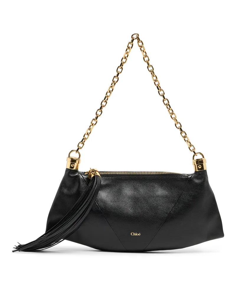 Chloé Tasche aus genarbtem Leder Foulard 