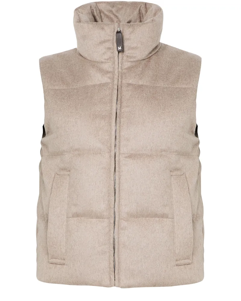 Max Mara Ärmellose Daunenjacke 
