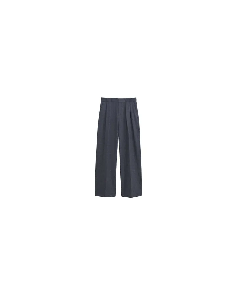 Filippa K Oversized Bundfaltenhose Grey