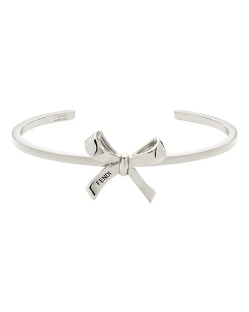 Fendi Armreif Fendi Bow Silver