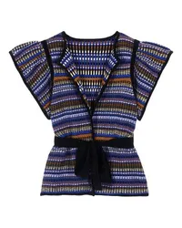 ba&sh Cardigan Flace Blue