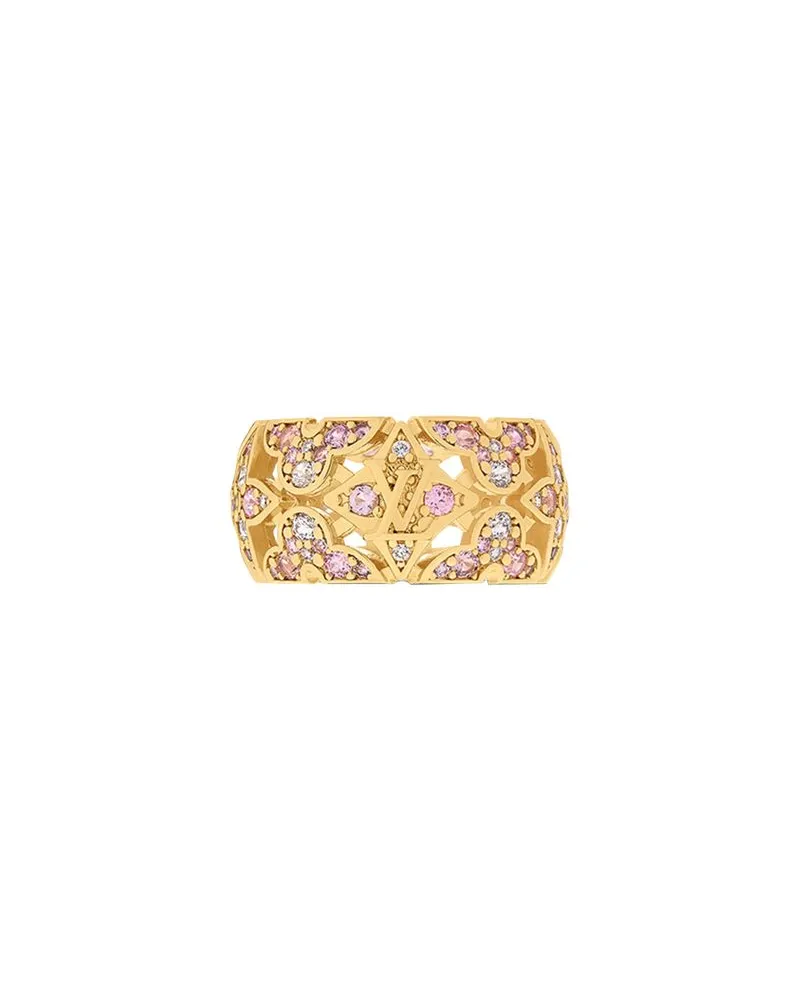 Louis Vuitton Flower Crown Ring Gold