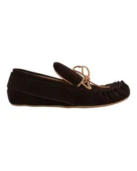 J.W.Anderson Mokassin Loafer Brown