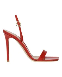 Gianvito Rossi Sandalen Ribbon Stiletto Red