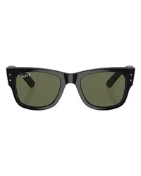 Ray Ban Quadratische Sonnenbrille Mega Wayfarer Black