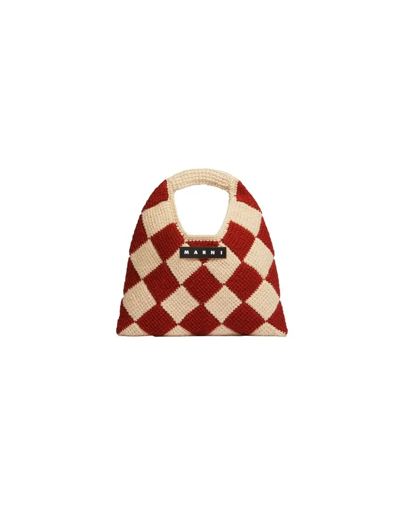 Marni Marni Market Tasche Diamond Beige