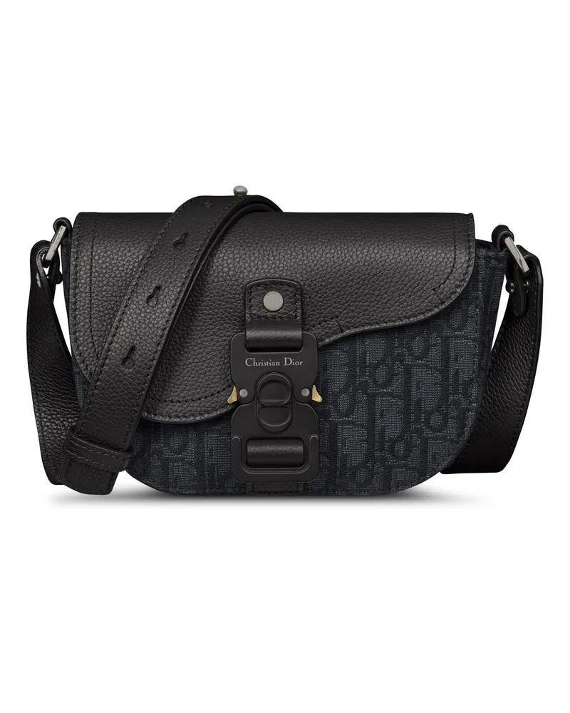 Dior Mini Saddle Messenger Bag mit Umschlagklappe 