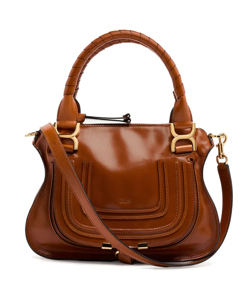 Chloé Kleine Tasche Marcie aus Glanzleder 