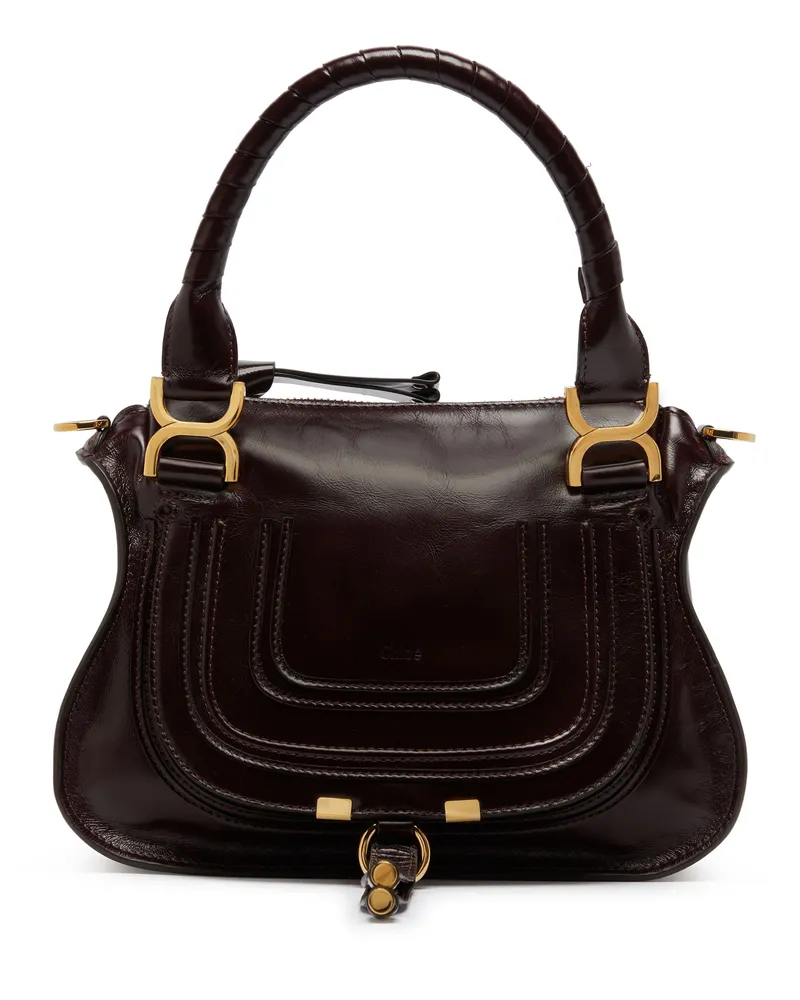 Chloé Kleine Tasche Marcie aus Glanzleder 