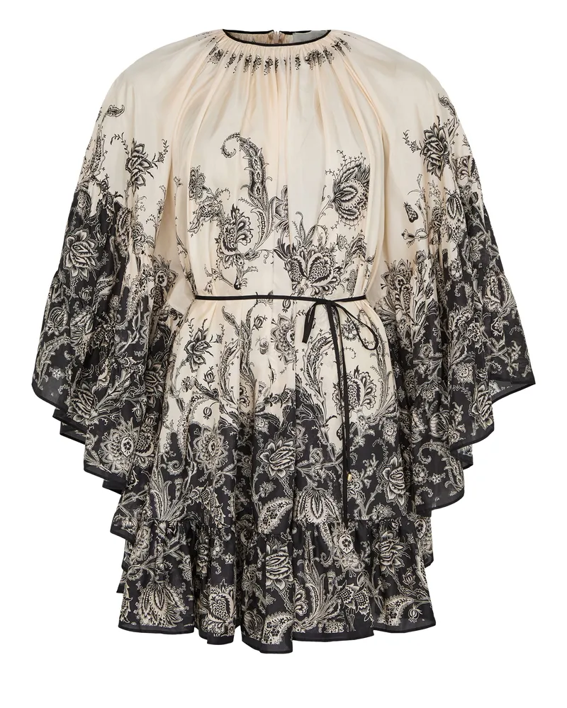 Zimmermann Laternen-Minikleid Rhiannon 