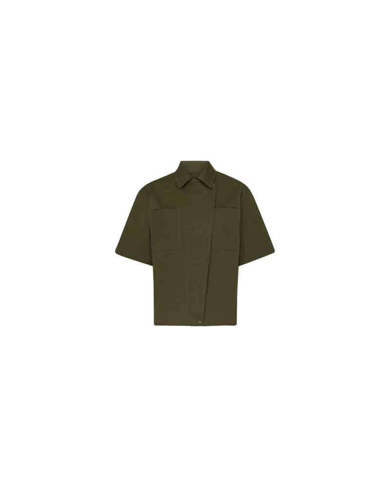 Max Mara Kurzarmshirt Mela Green