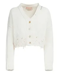 Marni Kurzer Cardigan White