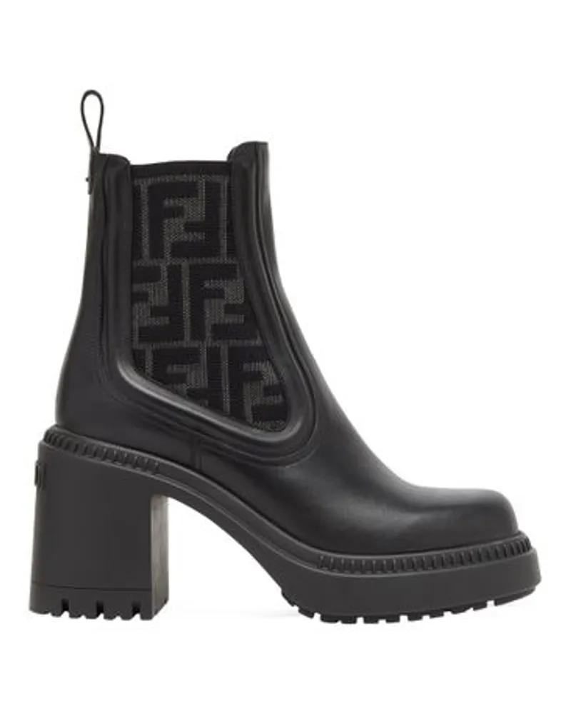 Fendi Bikerstiefel Black