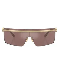 Miu Miu Sonnenbrille Irregular Gold