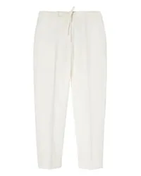 Jil Sander Hose mit Kordelzug White