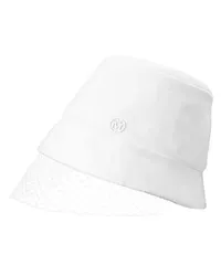 Maison Michel Bucket Hat Souna White