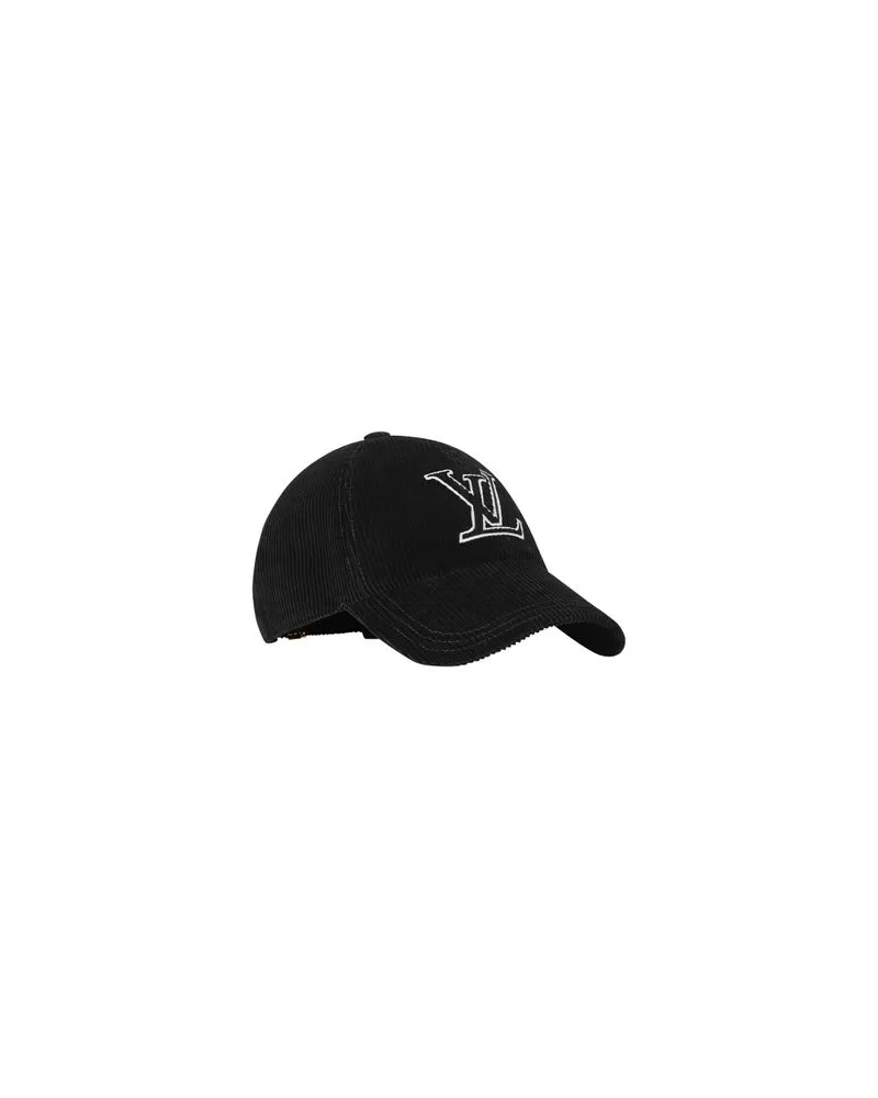 Louis Vuitton LV Signature Corduroy Mütze Black