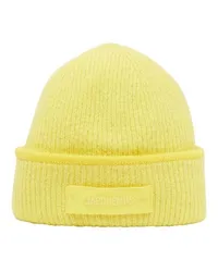 Jacquemus Beanie Gros Grain Yellow