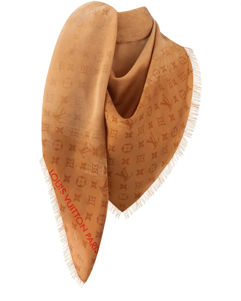 Louis Vuitton LV Painterly Tuch Orange