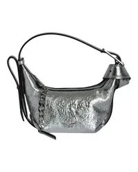 Zadig & Voltaire Schultertasche Le Cecilia XS Silver