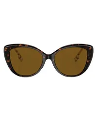 Burberry BE4407 Cat-Eye-Sonnenbrille Brown