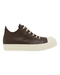 Rick Owens Low Sneakers Brown