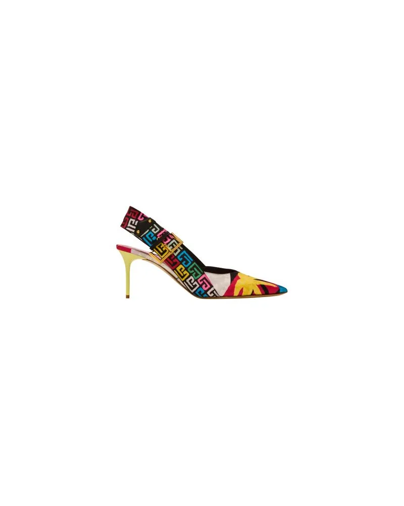 Balmain Slingbacks Ruby mit Absatz Multicolor