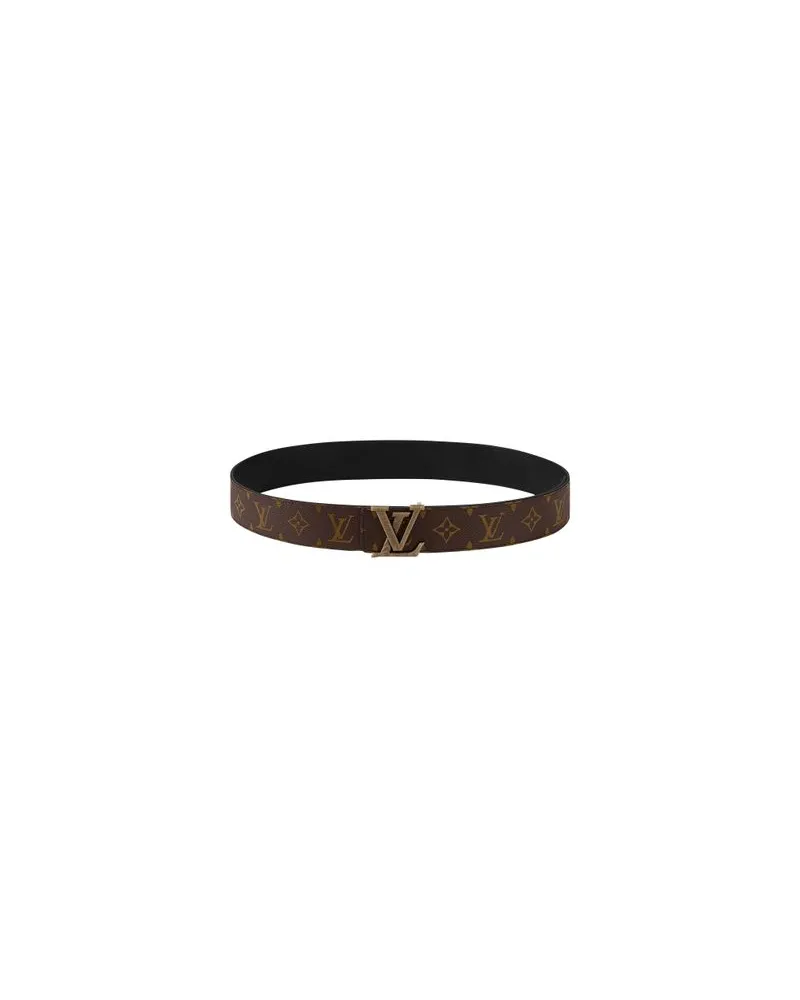 Louis Vuitton LV Stitch 40mm Reversible Belt Brown