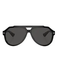 Dolce & Gabbana DG4452 Sonnenbrille Pilot Black