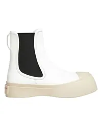 Marni Chelsea-Stiefeletten Pablo White