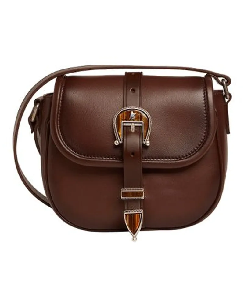 Golden Goose Kleine Tasche Rodeo Brown