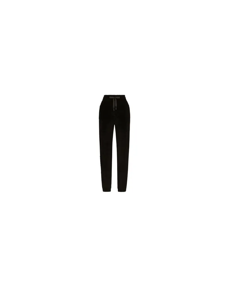 Dolce & Gabbana Jogginghose Mit Stickerei Black