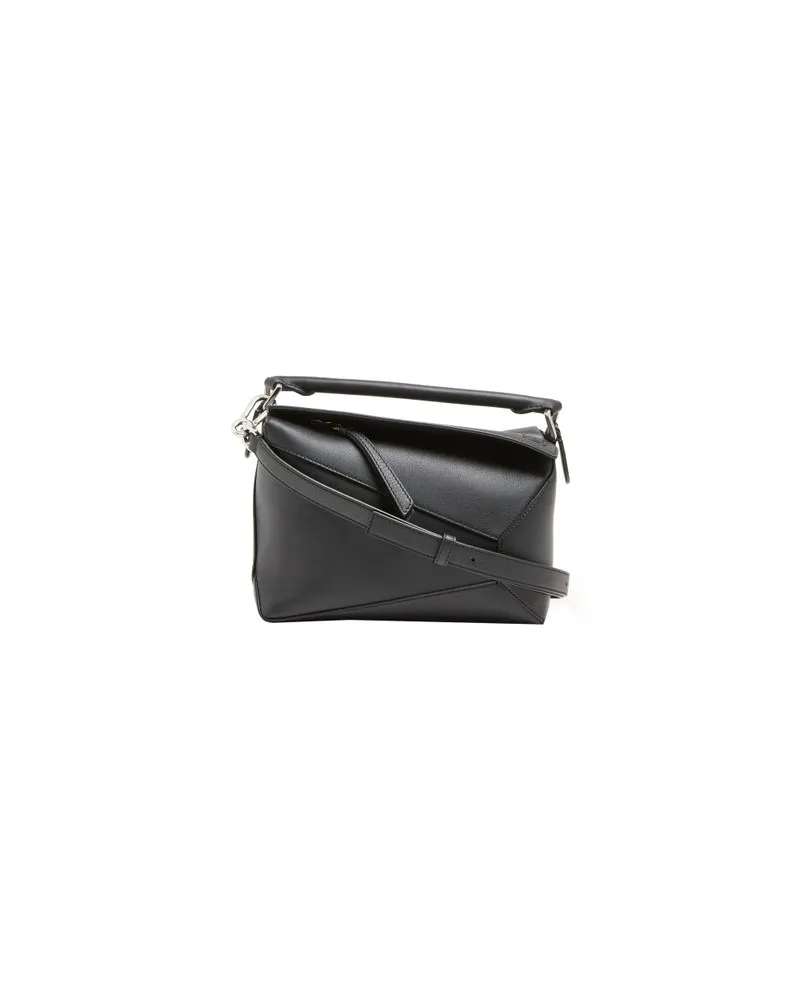 Loewe Small Puzzle Edge bag Black