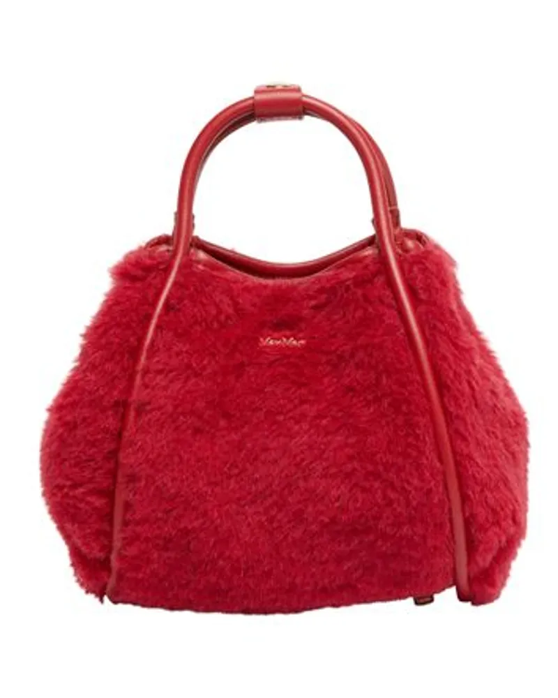 Max Mara Tasche mit Henkel Tmarin XS Red