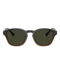 Brunello Cucinelli Sonnenbrille Square Brown