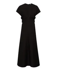 Totême Locker fallendes Maxikleid Black