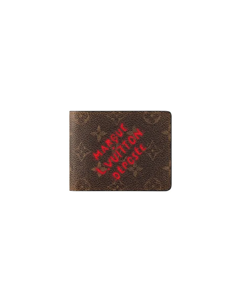 Louis Vuitton Multiple Geldbörse Brown
