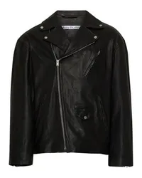 Acne Studios Lederjacke Black