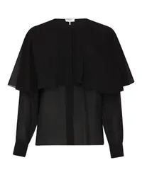 Chloé Cape-Kleid Black