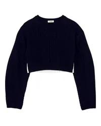 Sandro Kurz geschnittener Pullover Black