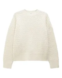 Filippa K Pullover mit Zickzack-Muster Off-white