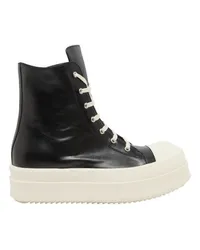 Rick Owens High Top Sneaker Bumper Black