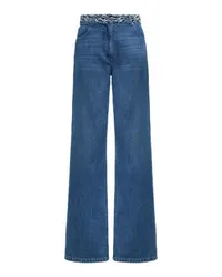 Missoni Five-Pocket-Jeans mit Strickeinsatz Blue