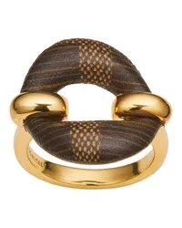 Fendi Ring Fendi Filo Brown