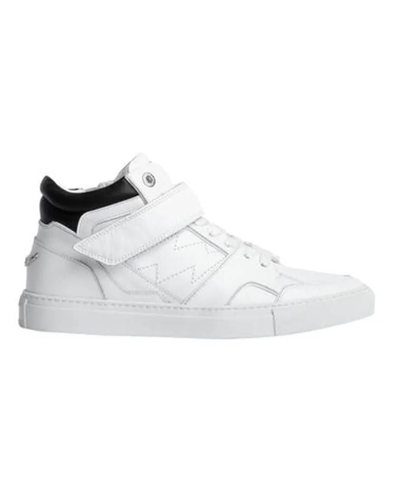 Zadig & Voltaire Sneakers ZV1747 Mid Flash White