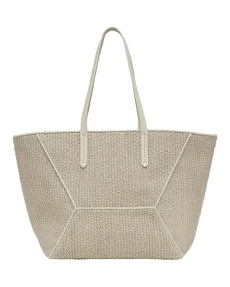 Brunello Cucinelli Shopper Tasche Beige