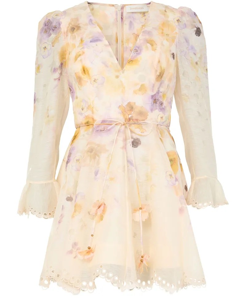 Zimmermann Besticktes Minikleid Memento 