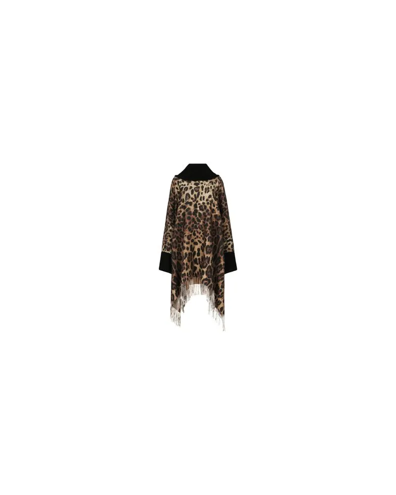 Dolce & Gabbana Poncho Multicolor